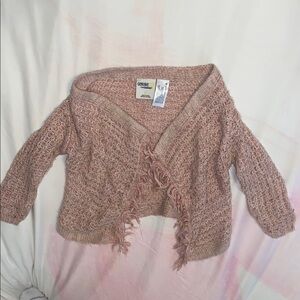Genuine kids Oshkosh Rose Pink Sweater Girls Size 2T Used